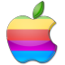 Apple Multicolore Icon 72x72 png